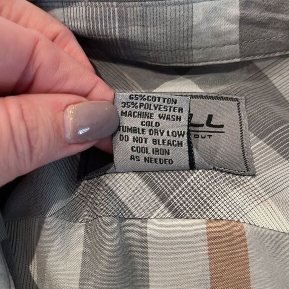 Men's O’Neill Multicolor Plaid LS Shirt - Picture 5 of 6